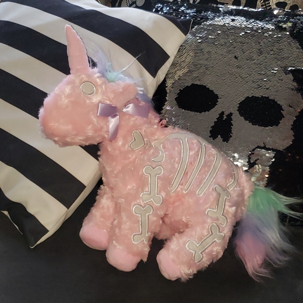 Pastel Goth Unicorn Purse - Picture 2 of 4